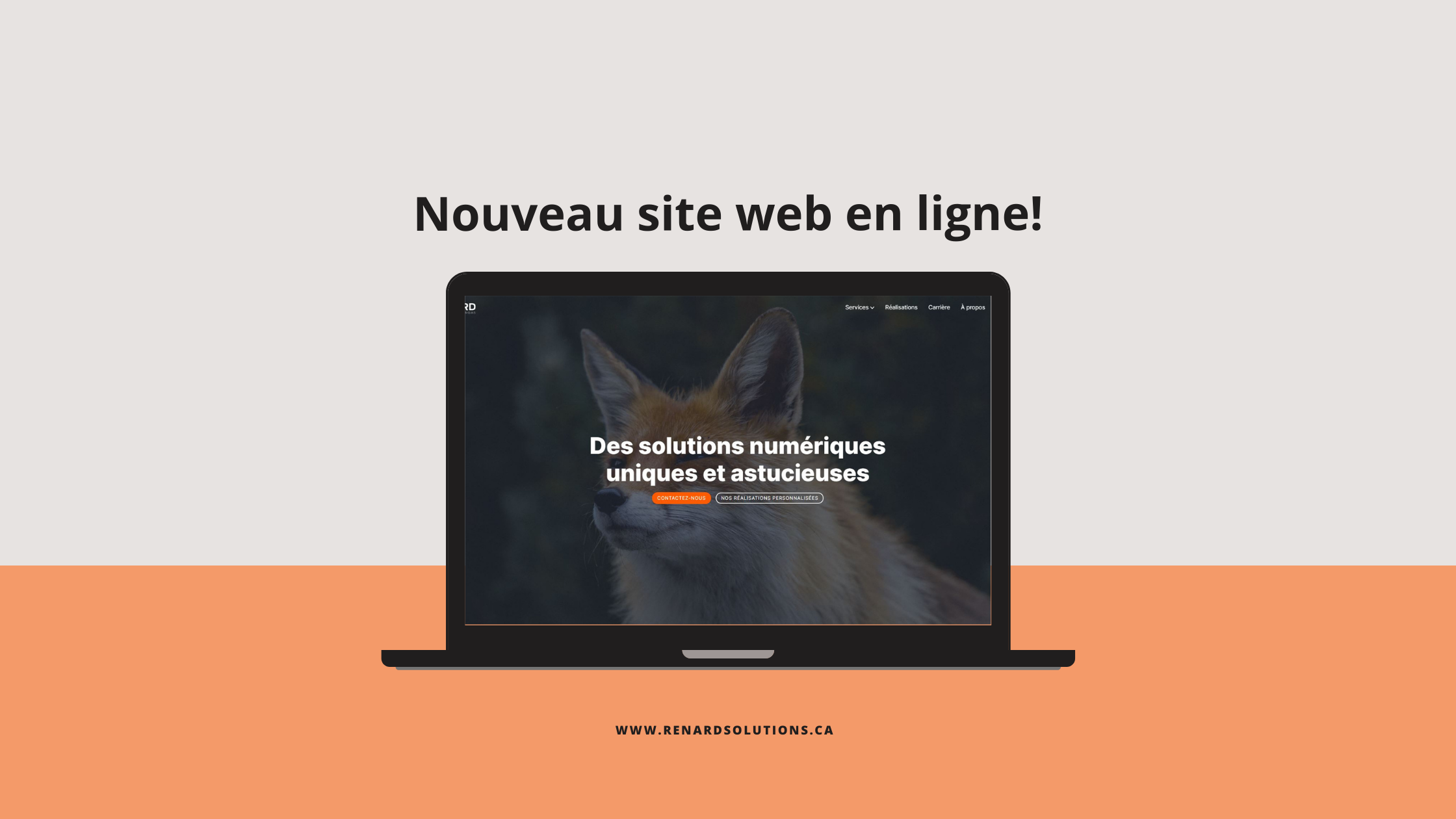Le Renard nouveau site web